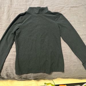 Beyond Yoga Spacedye Captivating Turtleneck Pullover - Dark Gray